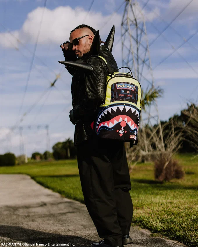 MOCHILA PAC-MAN ARCADE DLXR
