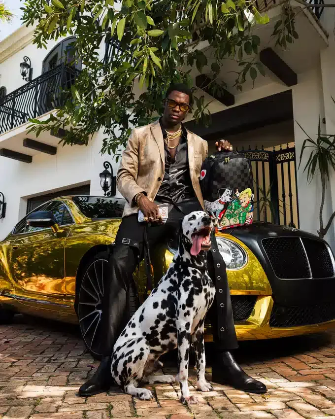 Mochila «Paint the Shark Gold» de Richie Rich