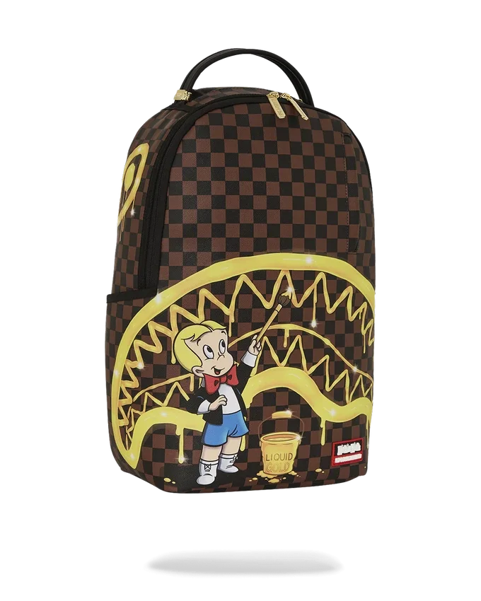Mochila «Paint the Shark Gold» de Richie Rich