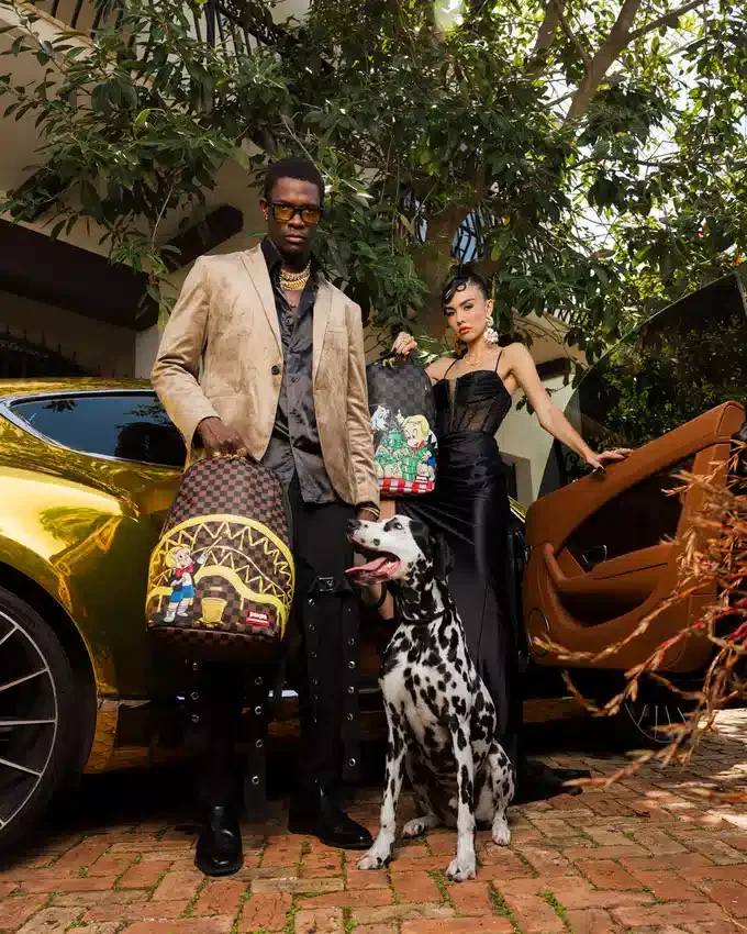 Mochila «Paint the Shark Gold» de Richie Rich