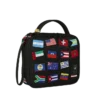 MOCHILA PARA SNACKS JAMES FIRST CLASS GLOBAL FLAGS