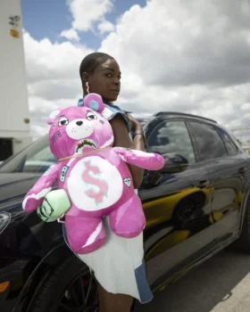 Mochila PINK PUNK MONEYBEAR TEDDYBEAR