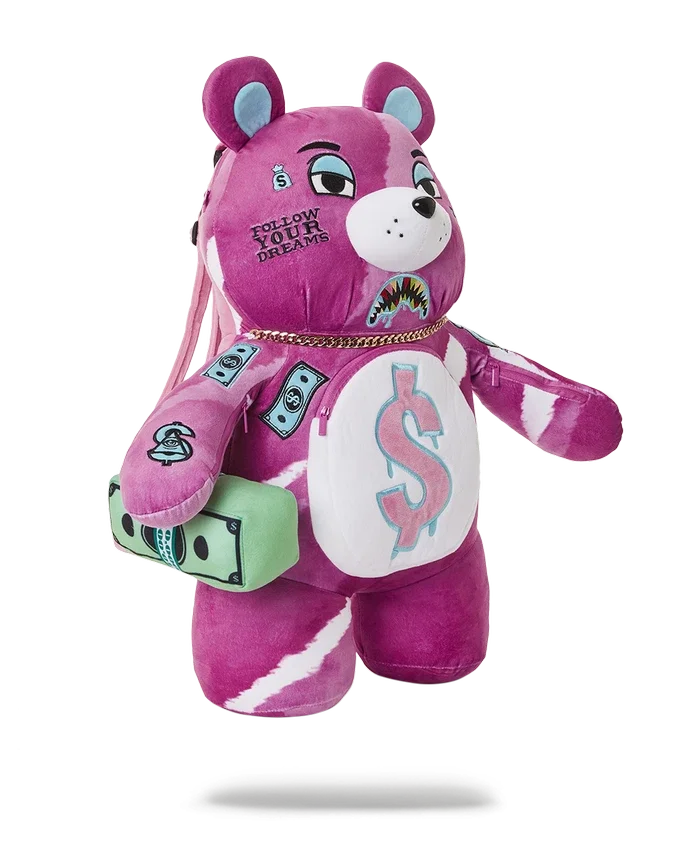 Mochila PINK PUNK MONEYBEAR TEDDYBEAR