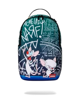Mochila «PINKY Y EL CEREBRO: A LA CONQUISTA DEL MUNDO» DLXR