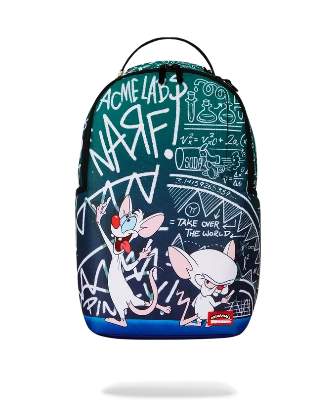 Mochila «PINKY Y EL CEREBRO: A LA CONQUISTA DEL MUNDO» DLXR