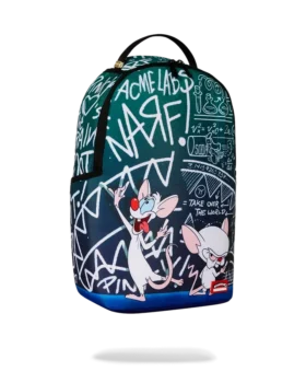 Mochila «PINKY Y EL CEREBRO: A LA CONQUISTA DEL MUNDO» DLXR