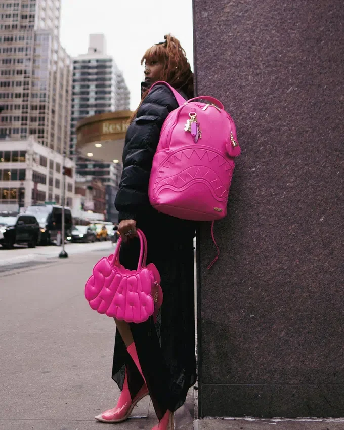 MOCHILA POP SHARK ROSA