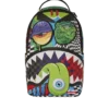 Mochila «PSYCHO WORLD OF FUN» (CON PARCHOS PARA LOS OJOS DESMONTABLES DE VELCRO)