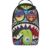 Mochila «PSYCHO WORLD OF FUN» (CON PARCHOS PARA LOS OJOS DESMONTABLES DE VELCRO)