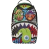 Mochila «PSYCHO WORLD OF FUN» (CON PARCHOS PARA LOS OJOS DESMONTABLES DE VELCRO)