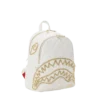 MOCHILA RIVIERA LE BLANC SHARK SAVAGE CON CADENA DORADA