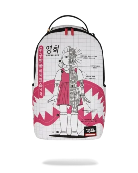 Mochila «ROBOT GIRL» de la colaboración con «SQUID GAME»