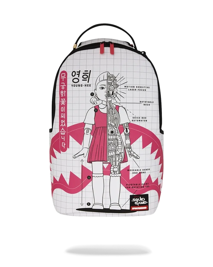 Mochila «ROBOT GIRL» de la colaboración con «SQUID GAME»