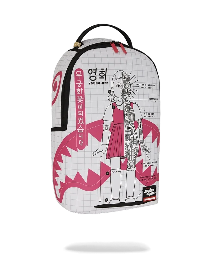 Mochila «ROBOT GIRL» de la colaboración con «SQUID GAME»