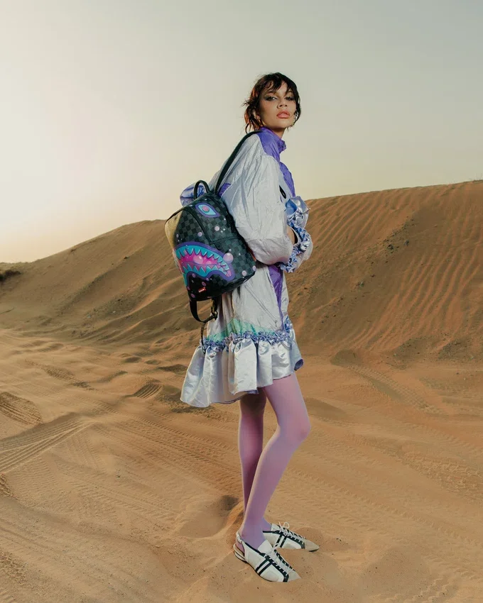 Mochila SAVAGE «PURPLE SLIME SHARK»