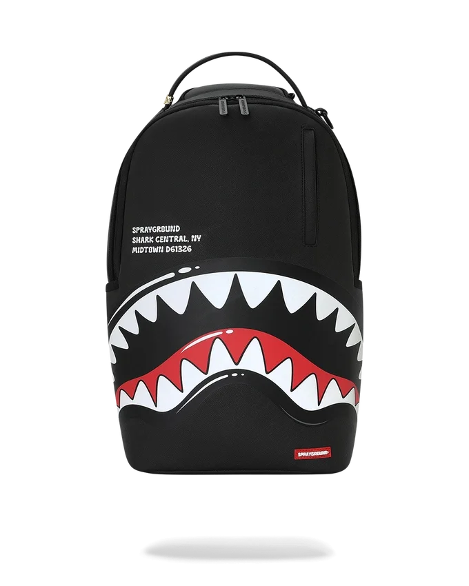 MOCHILA SHARK CENTRAL BUBBLE SHARK (NEGRO)