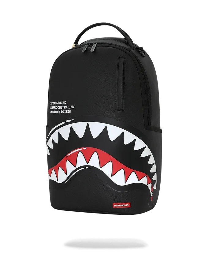 MOCHILA SHARK CENTRAL BUBBLE SHARK (NEGRO)