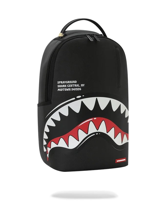 MOCHILA SHARK CENTRAL BUBBLE SHARK (NEGRO)