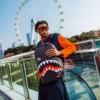 MOCHILA SHARK CENTRAL DENIM VENOM
