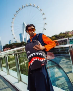MOCHILA SHARK CENTRAL DENIM VENOM