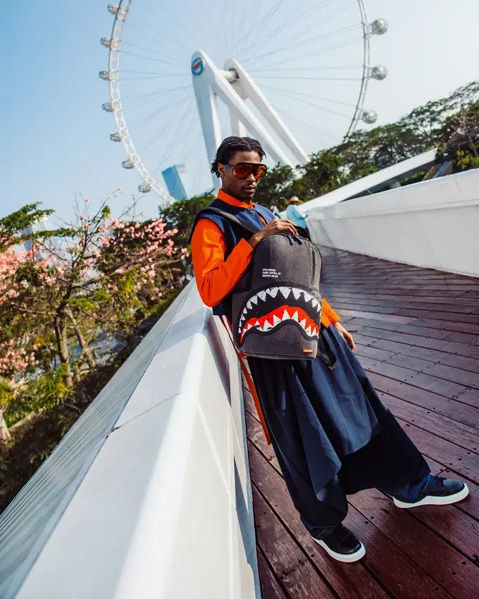 MOCHILA SHARK CENTRAL DENIM VENOM