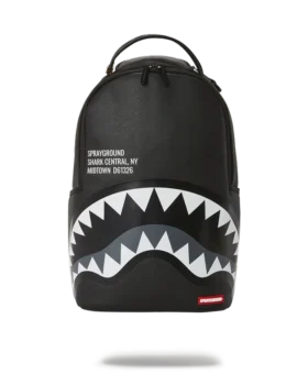 Mochila Shark Central en tonos grises (DLXV)