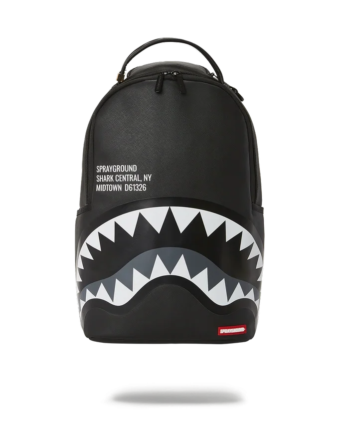 Mochila Shark Central en tonos grises (DLXV)