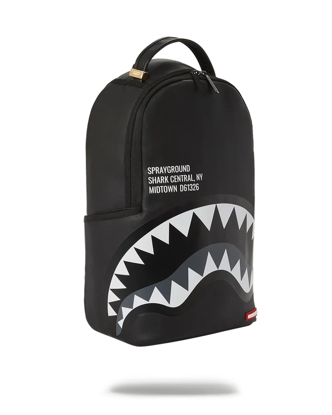 Mochila Shark Central en tonos grises (DLXV)