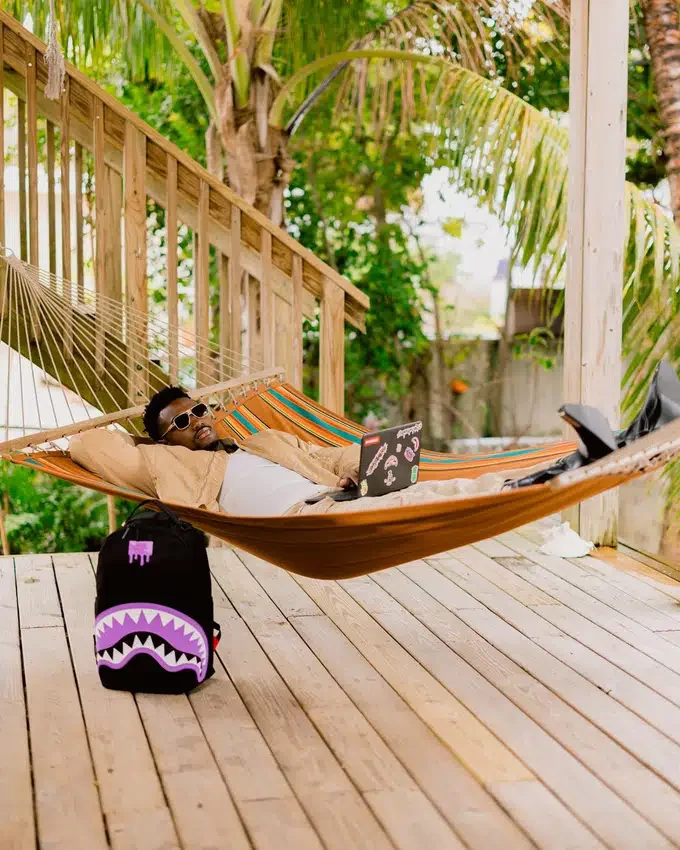 MOCHILA SHARK CENTRAL PASSPORT (MORADA)