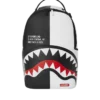 Mochila Shark Central Split Negra/Blanca (DLXV)