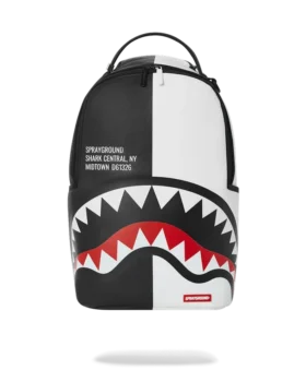 Mochila Shark Central Split Negra/Blanca (DLXV)