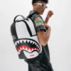 Mochila Shark Central Split Negra/Blanca (DLXV)