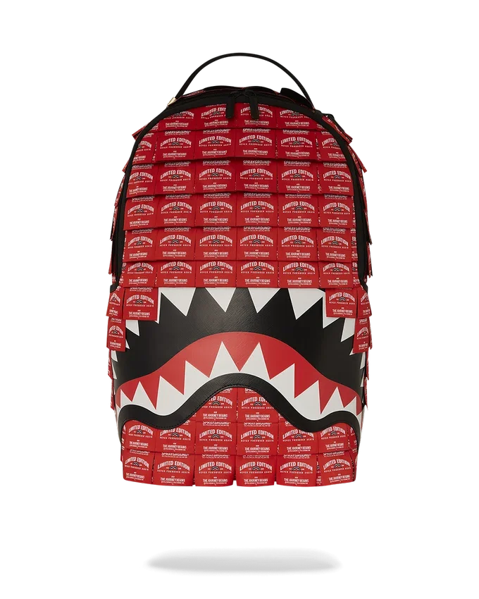 Mochila «Shark» con etiquetas tejidas