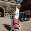 Mochila «Shark» con etiquetas tejidas