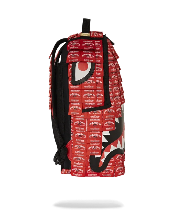 Mochila «Shark» con etiquetas tejidas