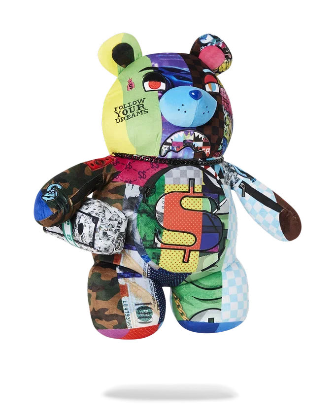 MOCHILA SHARK MASTERPIECES MONEYBEAR TEDDYBEAR