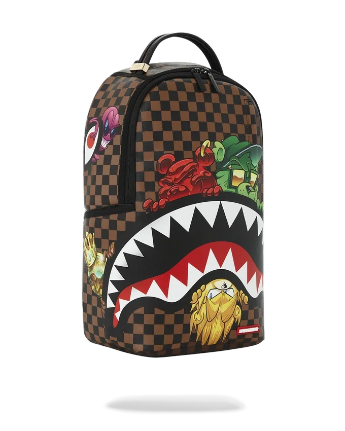 Mochila «Sharks in Paris Characters Sneakin» (DLXV)