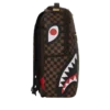 Mochila «Sharks in Paris» con bolsillo exterior con cremallera dorada (DLXV)
