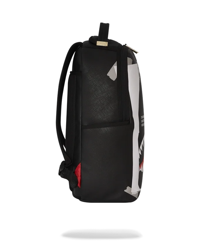 Mochila «Sharks in Paris» con ilusión óptica «Bag on Bag»