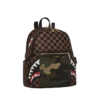 Mochila «Sharks in Paris Savage» con bolsillo exterior con cremallera dorada