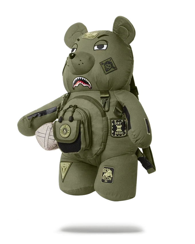 Mochila SPECIAL OPS FULL THROTTLE MONEYBEAR TEDDYBEAR