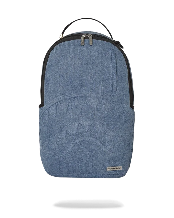 MOCHILA STONE WASH 3D Shark