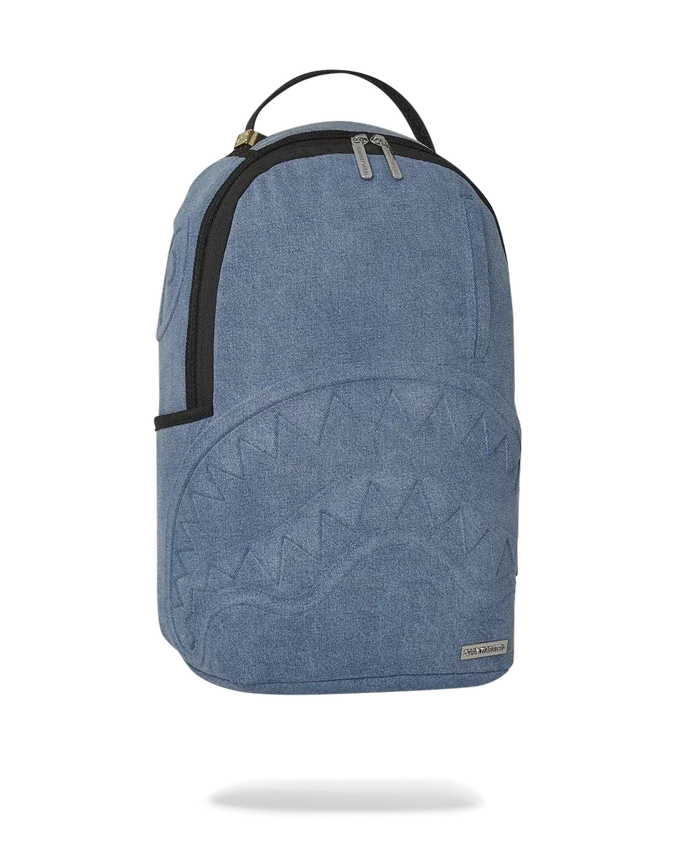 MOCHILA STONE WASH 3D Shark