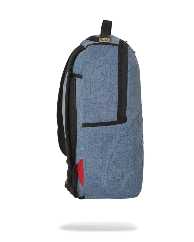 MOCHILA STONE WASH 3D Shark