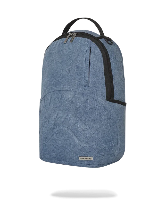 MOCHILA STONE WASH 3D Shark