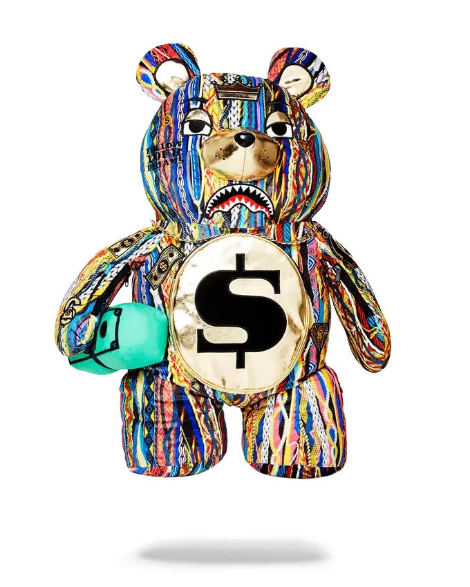 Mochila TEDDYBEAR «THE GOLDEN AGE MONEYBEAR»