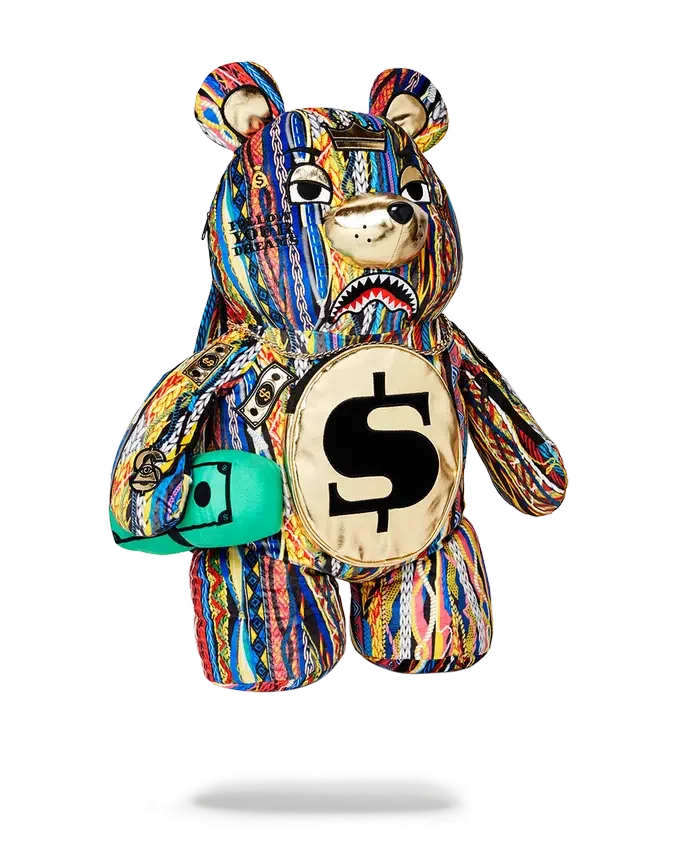 Mochila TEDDYBEAR «THE GOLDEN AGE MONEYBEAR»