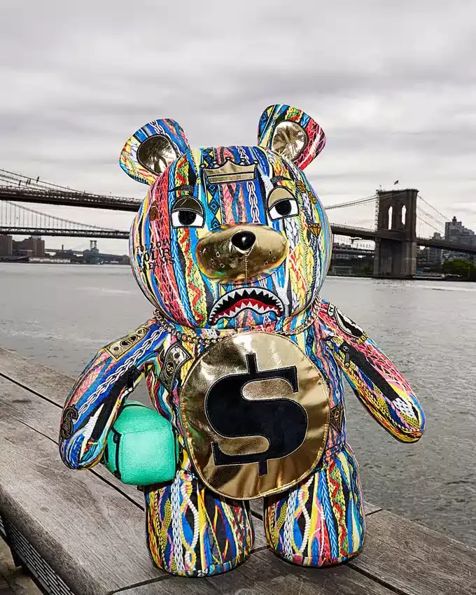 Mochila TEDDYBEAR «THE GOLDEN AGE MONEYBEAR»
