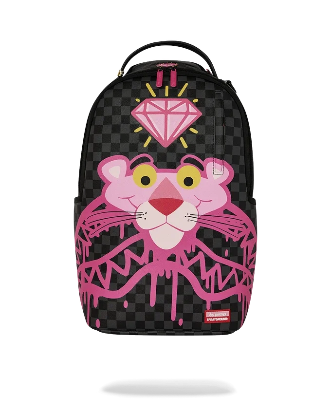 Mochila TIBURÓN CON DIAMANTES DE LA PANTERA ROSA