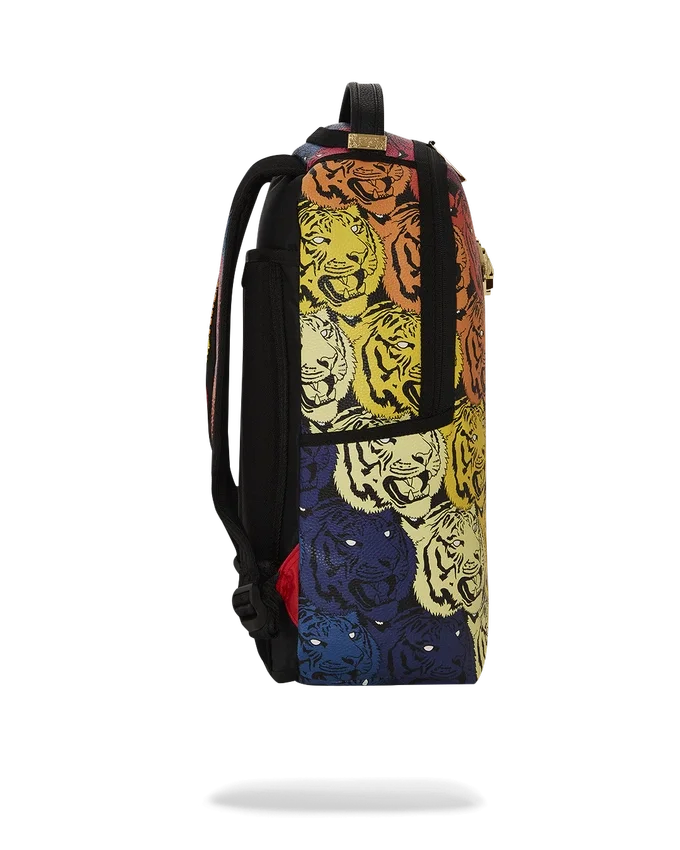Mochila TIGER ROAR CHAPADA EN ORO
